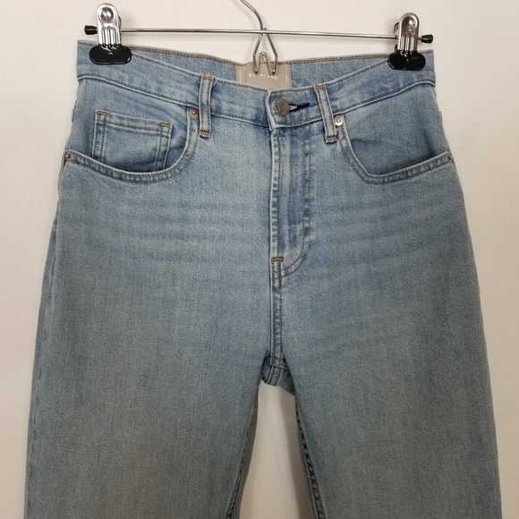 Everlane  Women The Way-High Hourglass Skinny Jean Sz 27 R  Blue Cotton Blend - Picture 2 of 6
